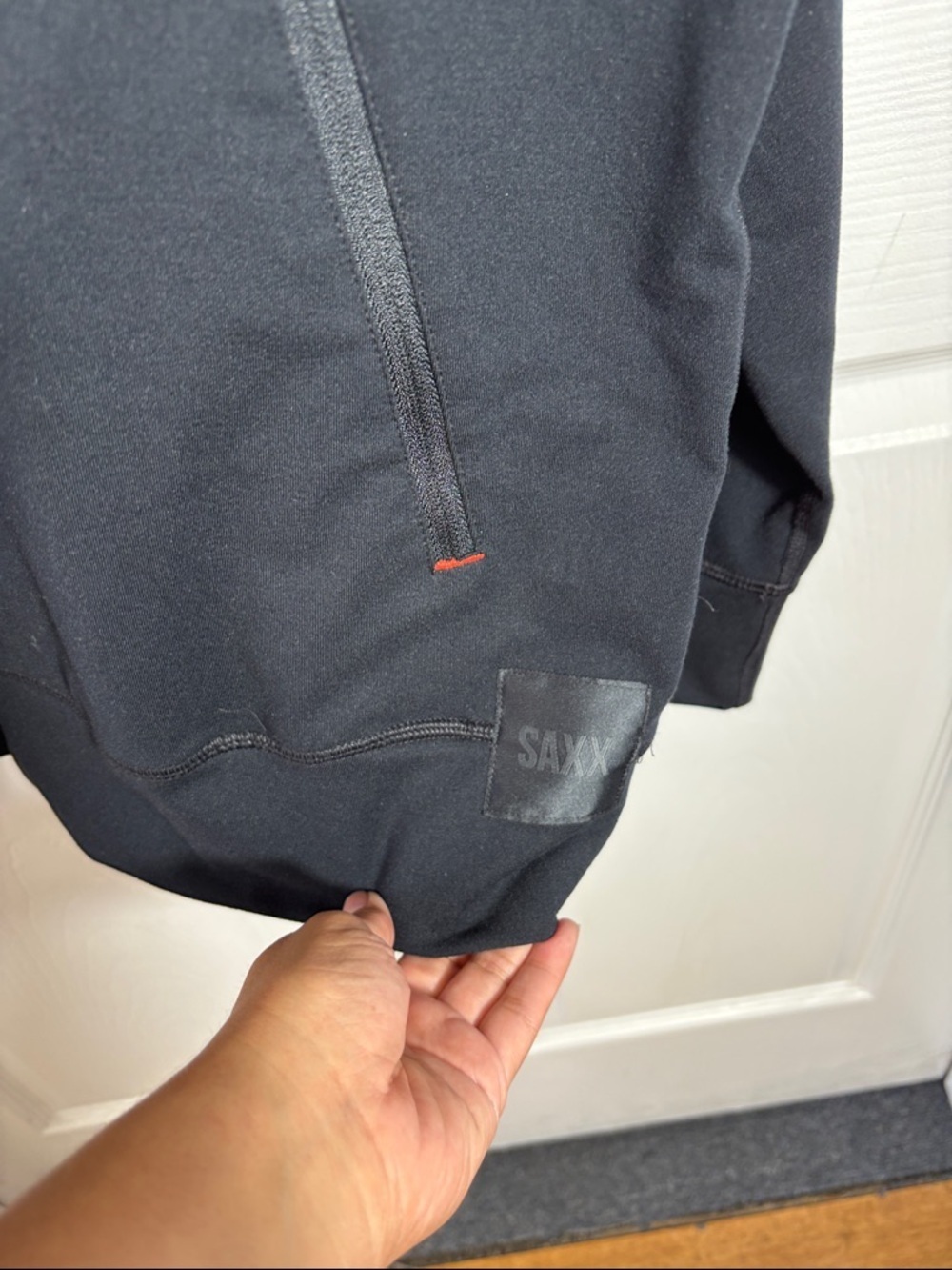 SAXX Roast Master Tech Hoodie Black XL Pullover Sweatshirt - Picture 3 of 9